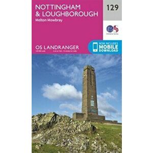 Nottingham & Loughborough, Melton Mowbray. February 2016 ed, Sheet Map - Ordnance Survey imagine
