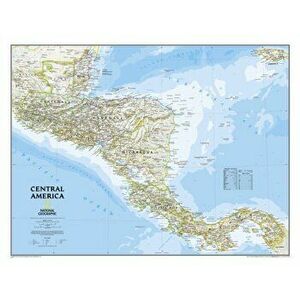 Central America Classic, Tubed. Wall Maps Countries & Regions, 2017th ed., Sheet Map - National Geographic Maps imagine