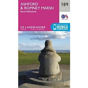 Ashford & Romney Marsh, Rye & Folkestone. February 2016 ed, Sheet Map - Ordnance Survey imagine