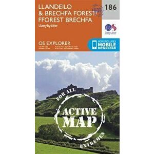 Llandeilo and Brechfa Forest. September 2015 ed, Sheet Map - Ordnance Survey imagine
