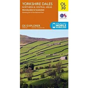 Yorkshire Dales Northern & Central. August 2016 ed, Sheet Map - Ordnance Survey imagine