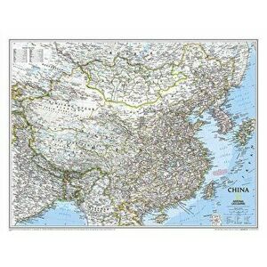 China Classic, Tubed. Wall Maps Countries & Regions, 2022nd ed., Sheet Map - National Geographic Maps imagine