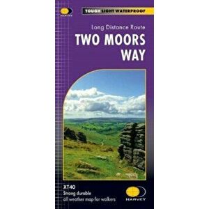 Two Moors Way. Trail map, Sheet Map - *** imagine