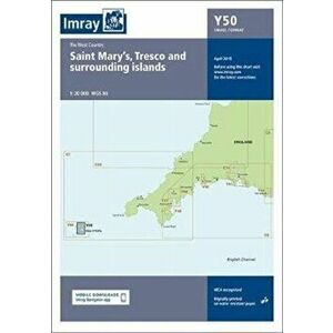 Imray Chart Y50. Saint Mary's, Tresco and Surrounding Islands (Small Format), Sheet Map - Imray imagine