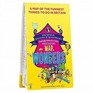 ST&G's Amazingly Adventure-Filled Great British Map of Wonders, Sheet Map - *** imagine