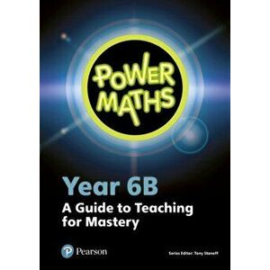 Power Maths Year 6 Teacher Guide 6B, Spiral Bound - *** imagine
