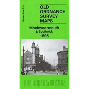 Monkwearmouth & Southwick 1895. Durham Sheet 8.10, Sheet Map - Alan Godfrey imagine