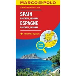 Spain & Portugal Marco Polo Map, Sheet Map - Marco Polo imagine