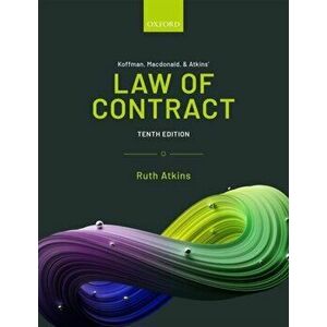 Koffman, Macdonald & Atkins' Law of Contract. 10 Revised edition, Paperback - *** imagine