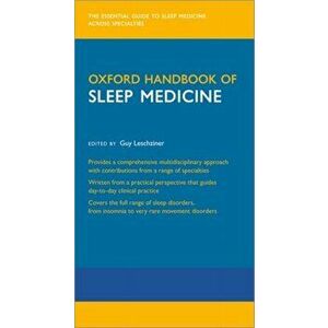 Oxford Handbook of Sleep Medicine, Paperback - *** imagine