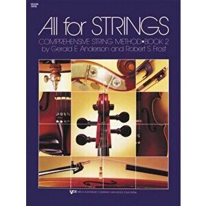 All for Strings Book 2 Violin, Sheet Map - Gerald, M.D., F.R.C.P. Anderson imagine