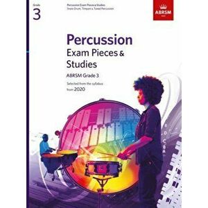 Percussion Exam Pieces & Studies, ABRSM Grade 3. Selected from the syllabus from 2020, Sheet Map - ABRSM imagine