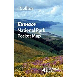 Exmoor National Park Pocket Map. The Perfect Guide to Explore This Area of Outstanding Natural Beauty, Sheet Map - Collins Maps imagine