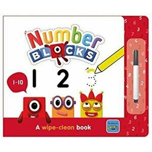 Numberblocks 1-10: A Wipe-Clean Book, Board book - *** imagine