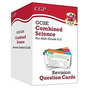 GCSE Combined Science AQA Revision Question Cards: All-in-one Biology, Chemistry & Physics, Hardback - CGP Books imagine