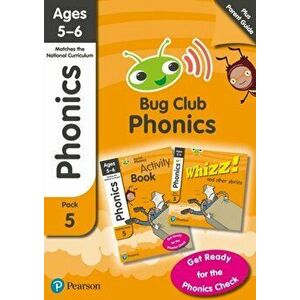 Phonics - Learn at Home Pack 5 (Bug Club), Phonics Sets 13-26 for ages 5-6 (Six stories + Parent Guide + Activity Book) - Vicky Shipton imagine