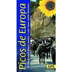 Picos de Europa Guide: 25 long and short walks with detailed maps and GPS; car tour with pull-out map, Paperback - Teresa Farino imagine
