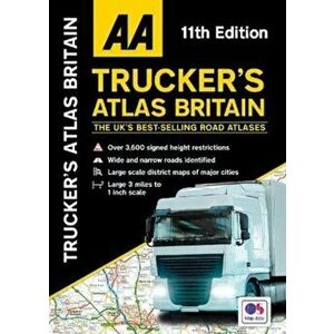 Trucker's Atlas Britain. 11 New edition, Spiral Bound - *** imagine