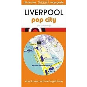 Liverpool pop city. Map guide of What to see & How to get there, 7 New edition, Sheet Map - *** imagine