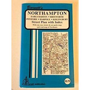Northampton Street Map. Brixworth, Earls Barton, Harpole, Kislingbury, Northampton, Pitsford, Sheet Map - *** imagine