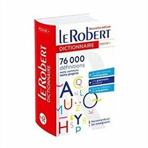Le Robert de Poche: Dictionnaire francais, Paperback - *** imagine