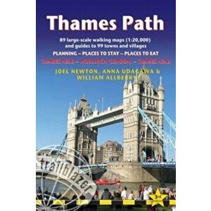 Thames Path, Trailblazer British Walking Guide. Thames Head to Woolwich (London) & London to Thames Head: 89 Large-Scale Walking Maps & Guides to 99 T imagine