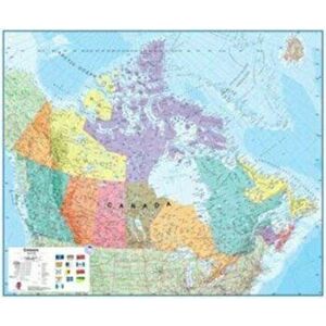Canada laminated, Sheet Map - *** imagine