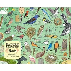 Nature Anatomy: Birds Puzzle (500 pieces) - Julia Rothman imagine