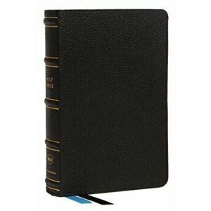NKJV, Compact Bible, Maclaren Series, Genuine Leather, Black, Comfort Print. Holy Bible, New King James Version - Thomas Nelson imagine