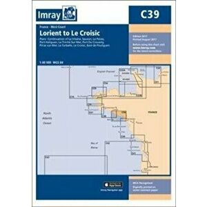 Imray Chart C39. Lorient to Le Croisic, New ed, Sheet Map - Imray imagine