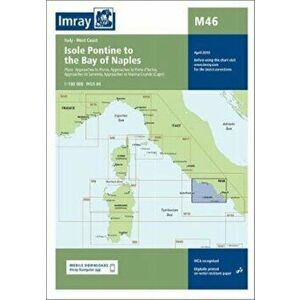 Imray Chart M46. Isole Pontine to the Bay of Naples, New ed, Sheet Map - Imray imagine