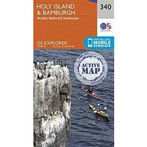 Holy Island & Bamburgh, Sheet Map - *** imagine