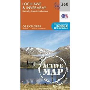 Loch Awe and Inveraray. September 2015 ed, Sheet Map - Ordnance Survey imagine