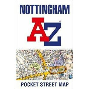 Nottingham A-Z Pocket Street Map, Sheet Map - A-Z maps imagine