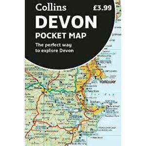 Devon Pocket Map. The Perfect Way to Explore Devon, Sheet Map - Collins Maps imagine