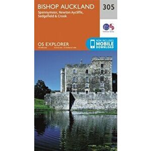 Bishop Auckland - Spennymoor and Newtown. September 2015 ed, Sheet Map - Ordnance Survey imagine