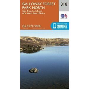 Galloway Forest Park North. September 2015 ed, Sheet Map - Ordnance Survey imagine