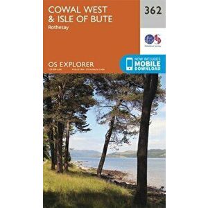 Cowal West and Isle of Bute. September 2015 ed, Sheet Map - Ordnance Survey imagine