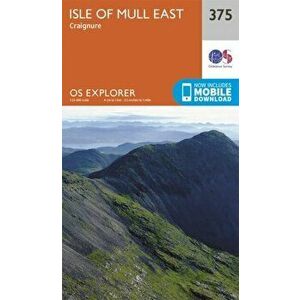 Isle of Mull East. September 2015 ed, Sheet Map - Ordnance Survey imagine