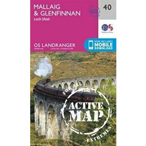 Mallaig & Glenfinnan, Loch Shiel. February 2016 ed, Sheet Map - Ordnance Survey imagine