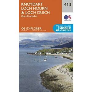 Knoydart, Loch Hourn and Loch Duich. September 2015 ed, Sheet Map - Ordnance Survey imagine