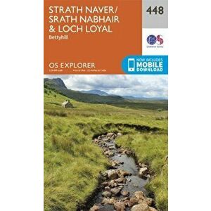 Strath Naver / Strath Nabhair and Loch Loyal. September 2015 ed, Sheet Map - Ordnance Survey imagine