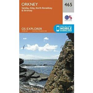 Orkney - Sanday, Eday, North Ronaldsay and Stronsay. September 2015 ed, Sheet Map - Ordnance Survey imagine