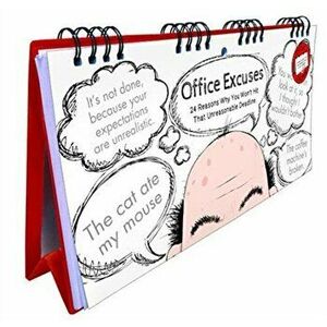 Office Excuses Flip Book, Spiral Bound - *** imagine