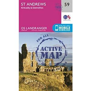 St Andrews, Kirkcaldy & Glenrothes. February 2016 ed, Sheet Map - Ordnance Survey imagine