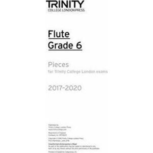 Trinity College London: Flute Exam Pieces Grade 6 2017-2020 (part only), Sheet Map - *** imagine