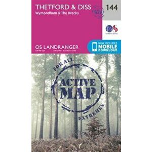Thetford & Diss, Breckland & Wymondham. February 2016 ed, Sheet Map - Ordnance Survey imagine