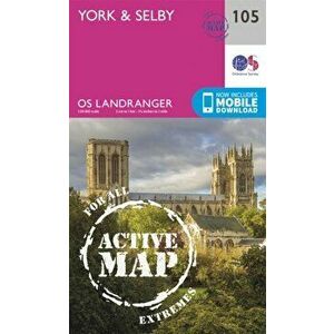 York & Selby. February 2016 ed, Sheet Map - Ordnance Survey imagine