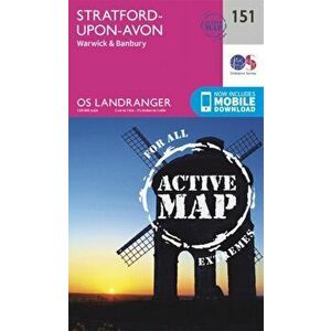 Stratford-Upon-Avon, Warwick & Banbury. February 2016 ed, Sheet Map - Ordnance Survey imagine
