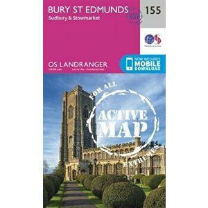 Bury St Edmunds, Sudbury & Stowmarket. February 2016 ed, Sheet Map - Ordnance Survey imagine